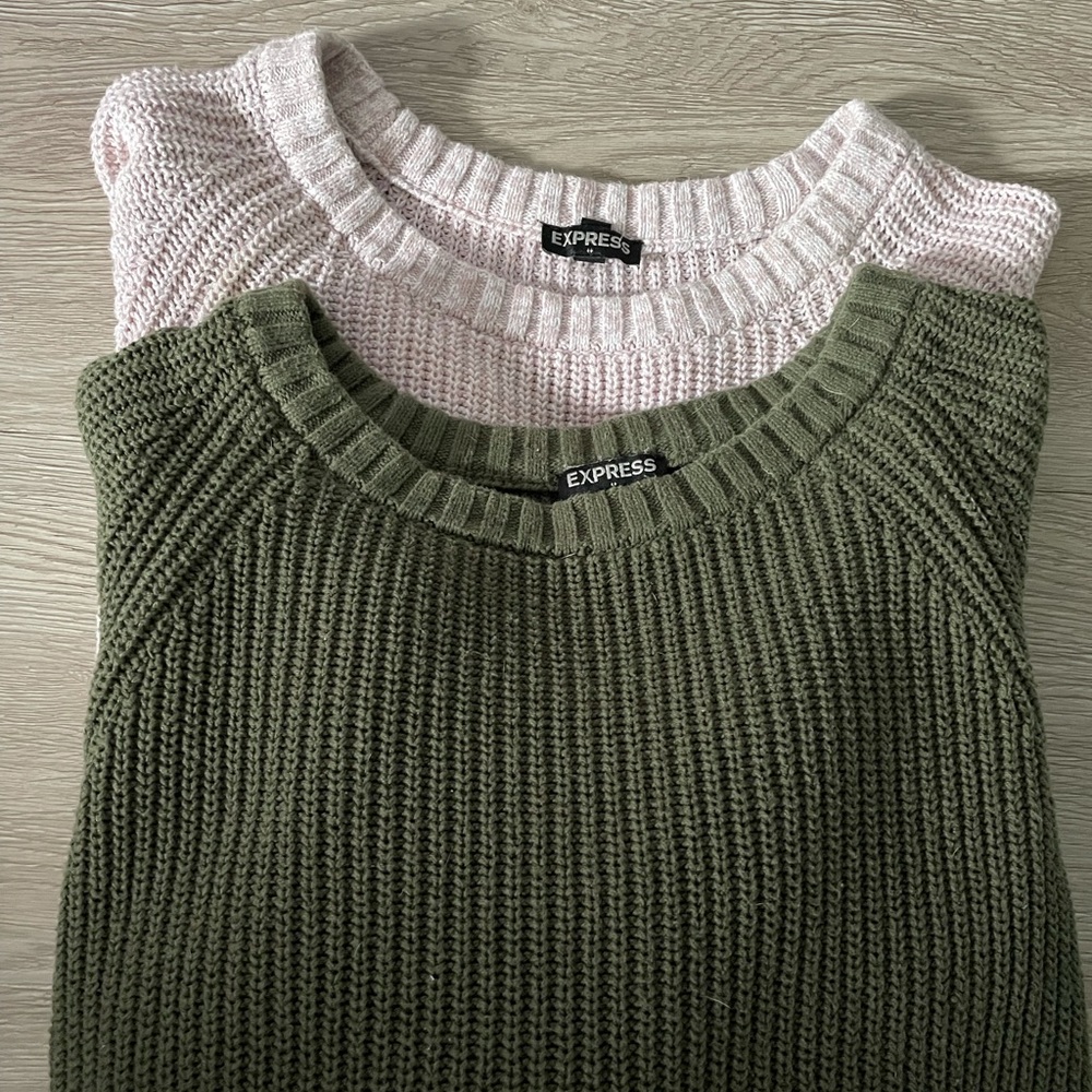Express oversized sweaters